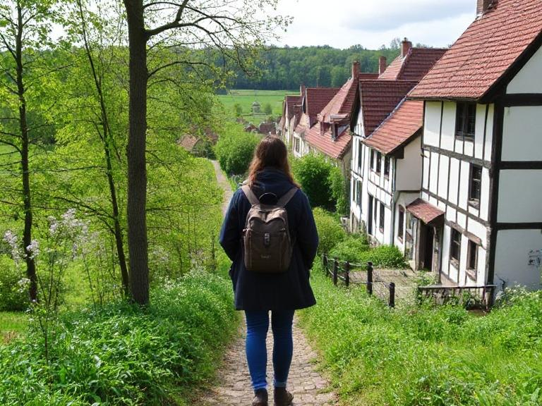 Wandern in der Natur
