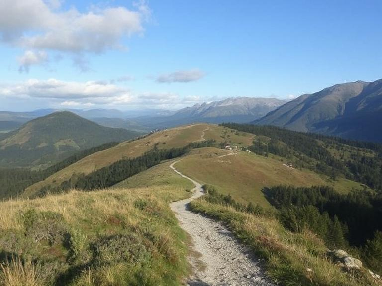 Wandern in der Natur